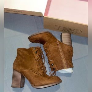 Charlotte Russe Heeled Brown Boots